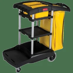 Rubbermaid High-Capacity Cleaning Cart