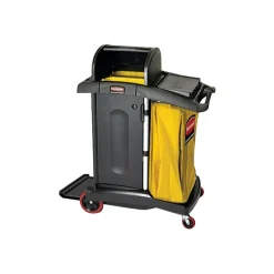 Rubbermaid High-Security Healthcare Cleaning Cart, 53 1/2