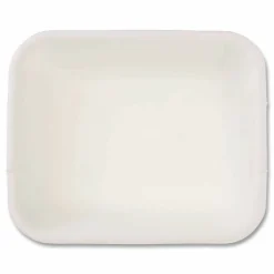Rubbermaid Microban Dishpan, 4.5 gal, 14.5" x 12.5" x 5.7", White, 6/Carton