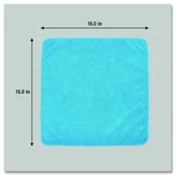 Rubbermaid Microfiber Cleaning Cloths, 16