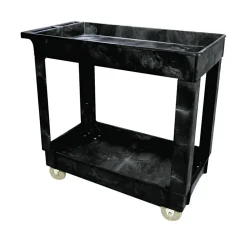 Rubbermaid 2-Shelf Service/Utility Cart, 31 1/4