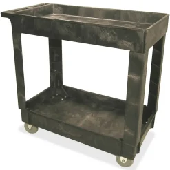 Rubbermaid 2-Shelf Service/Utility Cart, 31 1/4