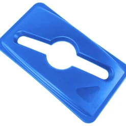 Rubbermaid Slim Jim Recycling Lid, Blue