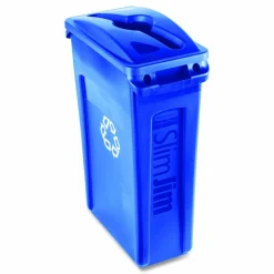 Rubbermaid Slim Jim Recycling Lid, Blue
