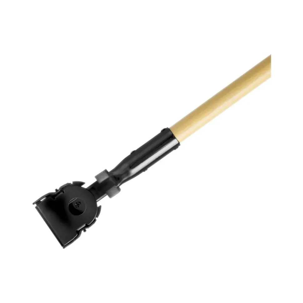 Rubbermaid Snap-On Hardwood Dust Mop Handle, 1 1/2" x 60", Natural