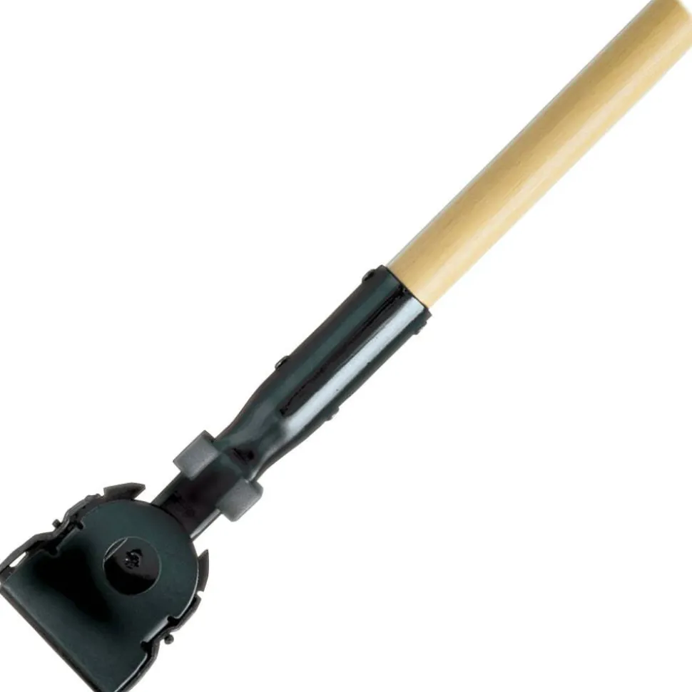 Rubbermaid Snap-On Hardwood Dust Mop Handle, 1 1/2" x 60", Natural