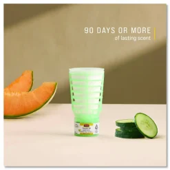 Rubbermaid TCell Air Freshener Refills, 1.62 Oz, Cucumber Melon, Case Of 6