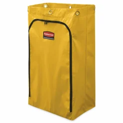 Rubbermaid Zippered Vinyl Cleaning Cart Bag, 24 Gallon, 30 1/2