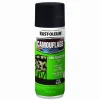 Rust-Oleum Camouflage Spray Paint, Flat Black, 12 oz Aerosol Can