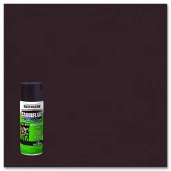 Rust-Oleum Camouflage Spray Paint, Flat Earth Brown, 12 oz Aerosol Can
