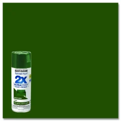 Rust-Oleum Painter's Touch 2X Ultra Cover Spray Paint, Gloss Hunter Green, 12 oz Aerosol Can