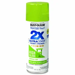 Rust-Oleum Painter's Touch 2X Ultra Cover Spray Paint, High Gloss Tropical Leaf, 12 oz Aerosol Can, 6/Carton