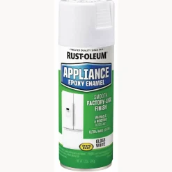 Rust-Oleum Specialty Appliance Epoxy Spray Paint, Gloss White, 12 oz Aerosol Can
