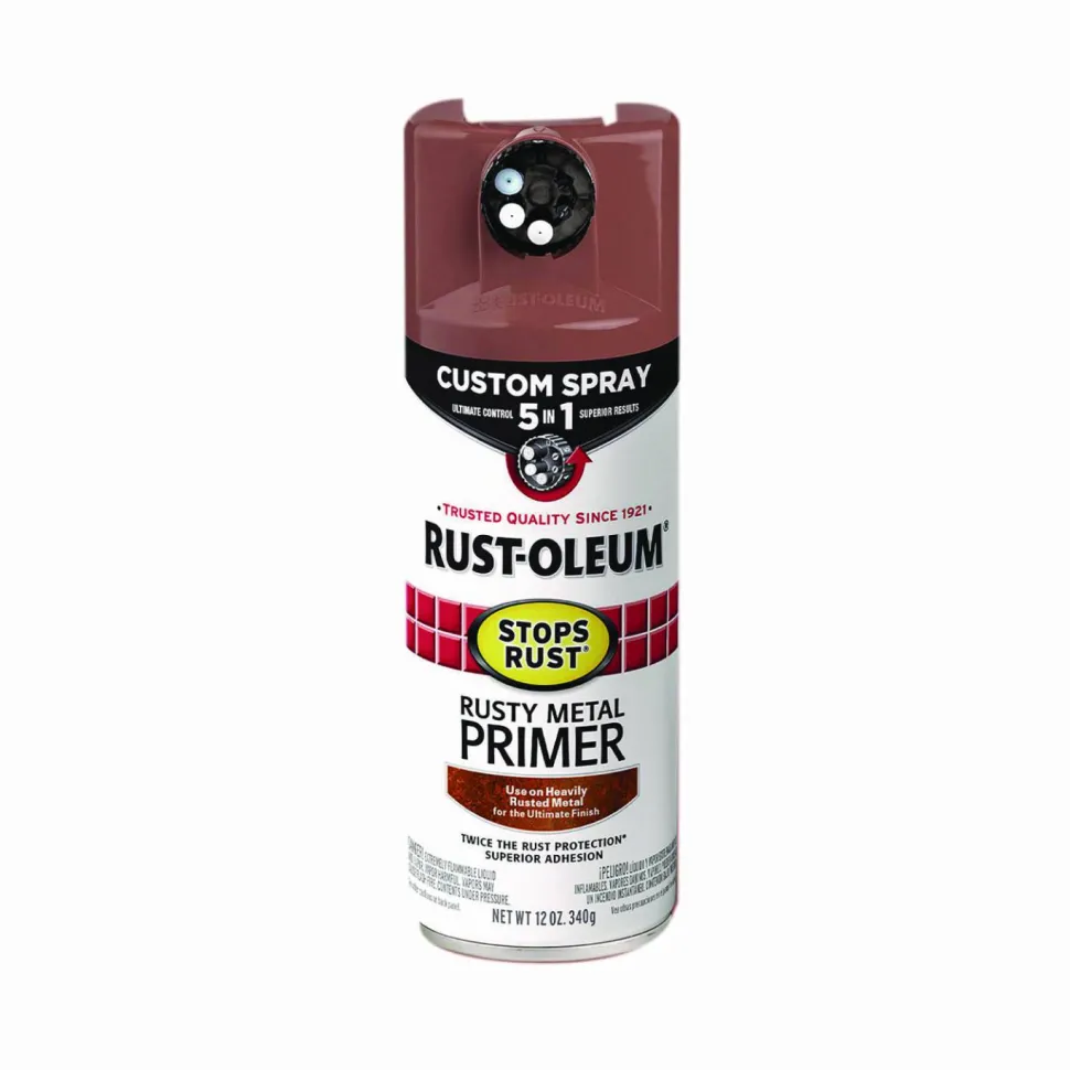 Rust-Oleum Stops Rust 5-in-1 Spray Paint, Rusty Metal, 12 oz Aerosol Can