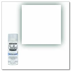 Rust-Oleum Ultra Matte Chalked Paint, Matte Clear, 12 oz Aerosol Can, 6/Carton