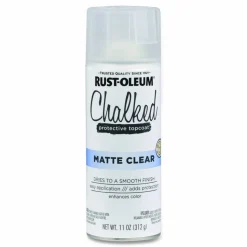 Rust-Oleum Ultra Matte Chalked Paint, Matte Clear, 12 oz Aerosol Can