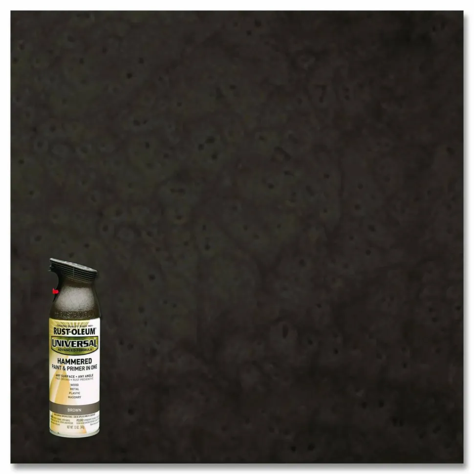 Rust-Oleum Universal Premium Spray Paint, Hammer Brown, 12 oz Aerosol Can
