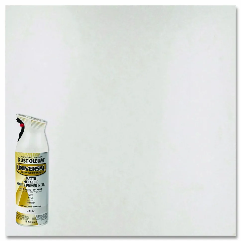 Rust-Oleum Universal Premium Spray Paint, Metallic Capiz, 11 oz Aerosol Can