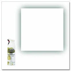 Rust-Oleum Universal Premium Spray Paint, Satin White, 12 oz Aerosol Can, 6/Carton