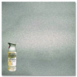 Rust-Oleum Universal Premium Spray Paint, Satin Nickel, 12 oz Aerosol Can