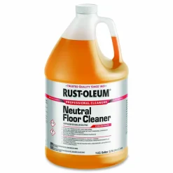 Rust-Oleum Professional Neutral Floor Cleaner Concentrate, Pine Scent, 1 gal Bottle, 4/Carton