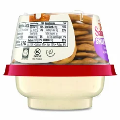 Sabra Classic Hummus with Pretzel, 4.56 oz Cup, 6 Cups/Pack