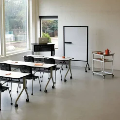 Safco Impromptu Full Magnetic Dry-Erase Whiteboard Screen, 42
