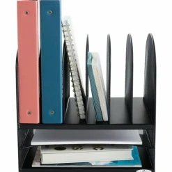 Safco Onyx Mesh Desk Organizer, 13