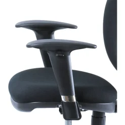 Safco Adjustable Height Arms for Metro Chairs, Black, Set Of 2