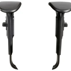 Safco Adjustable Width Arm Kit for Vue and Alday Chairs, Black, Set of 2