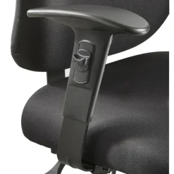 Safco Adjustable Width Arm Kit for Vue and Alday Chairs, Black, Set of 2