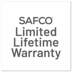 Safco Caster Kit for Safco Task Master Industrial Shelving Units, Black, 4/Set (2 Locking)