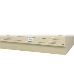 Safco Closed Base, For 53 3/8"W 5-Drawer Flat File