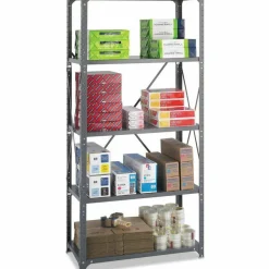 Safco Commercial Steel Shelving, 5 Shelves, 36