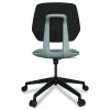 Safco Commute Chair T-Bar Arm Set, Black, 2/Set