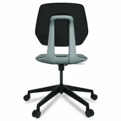 Safco Commute Chair T-Bar Arm Set, Black, 2/Set