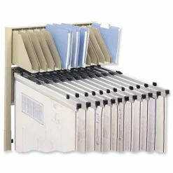 Safco Data File Extension, Letter, 26.5w x 12.5d x 8h, Tan