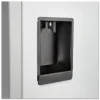 Safco Double-Tier Two-Tone Locker With Legs, 78"H x 18"W x 12"D, Gray