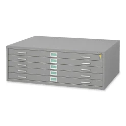 Safco 5-Drawer Steel Flat File