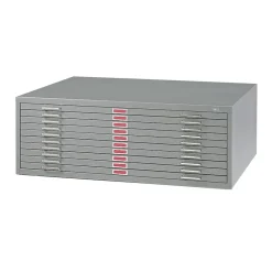 Safco 10-Drawer Steel Flat File for 30" x 42" Documents