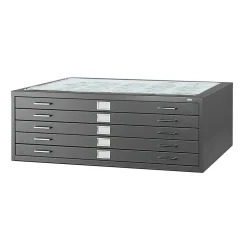 Safco 5-Drawer Steel Flat File for 30" x 42" D