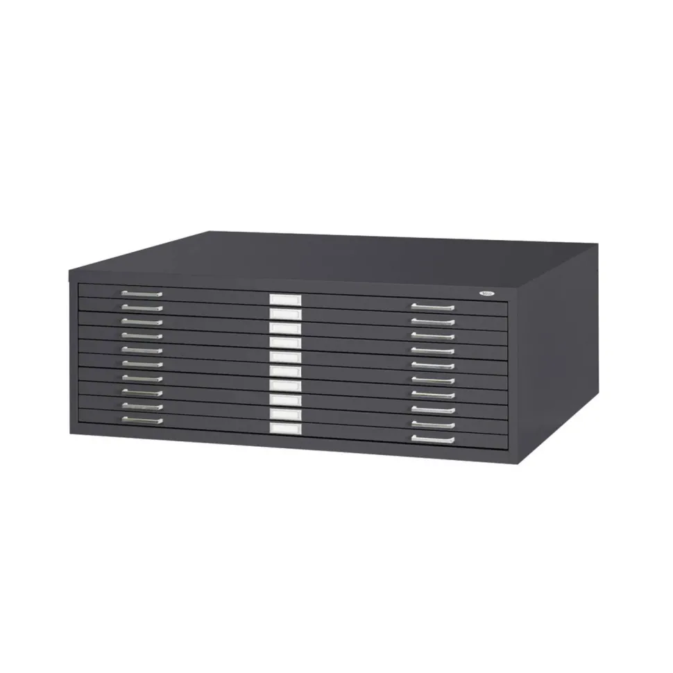 Safco 10-Drawer Steel Flat File for 30" x 42" Documents