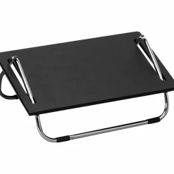 Safco Ergo Comfort Adjustable Footrest, 18 1/2w x 11 1/2d x 5h, Black