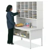 Safco E-Z Sort Riser, 57.5 x 13 x 14, Black