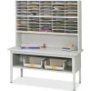 Safco E-Z Sort Riser, 57.5 x 13 x 14, Light Gray