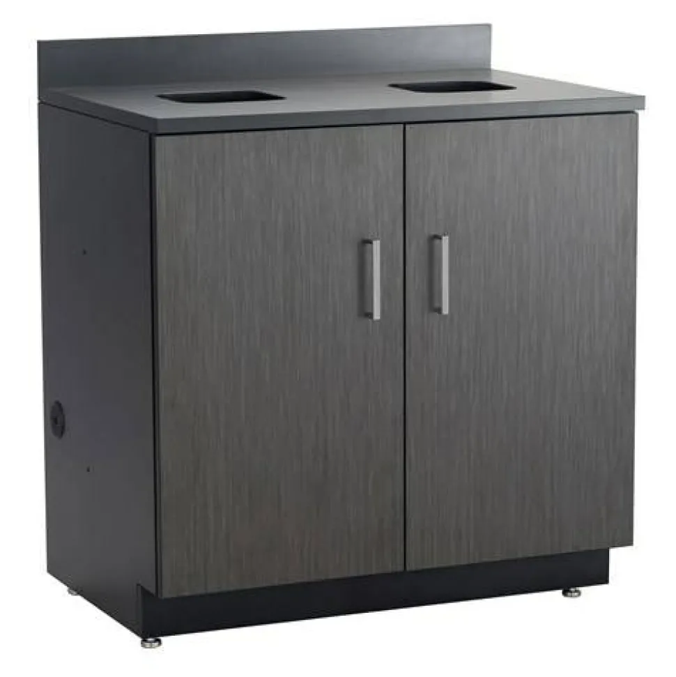 Safco Hospitality Base Cabinet, Waste Receptacle