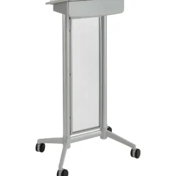 Safco Impromptu Lectern, 26.5 x 18.75 x 46.5, Gray