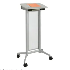 Safco Impromptu Lectern, 26.5 x 18.75 x 46.5, Gray