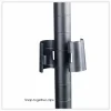 Safco Industrial Add-On Unit, Four-Shelf, 36w x 24d x 72h, Steel, Black