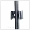 Safco Industrial Add-On Unit, Four-Shelf, 48w x 18d x 72h, Steel, Black
